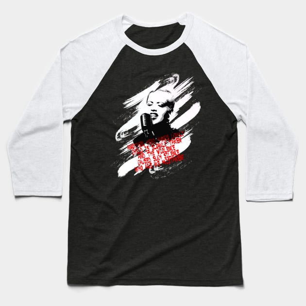 Zombie song Baseball T-Shirt by CrimsonsDesign